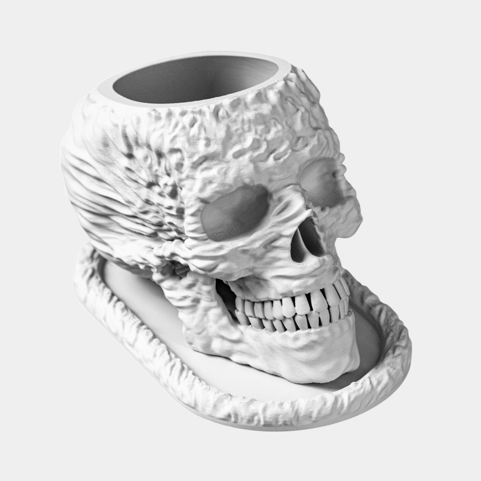 Küçük masaüstü saksılarla çalışma alanına doğallık kat. Minimal tasarımlar, ferah bir masa düzeni için Arcana aksesuar koleksiyonunda.